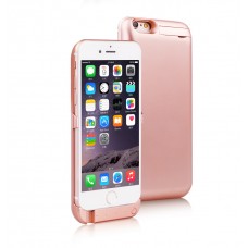 iPhone 6 6s Plus 5.5 - Rose Gold 7000mAh Power Bank Hard Phone Stand Protective Cover Case